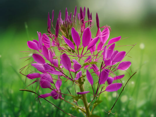 100 Violet Lilac Spider Seeds - Cleome Spinosa Perennial Flower Garden Plant