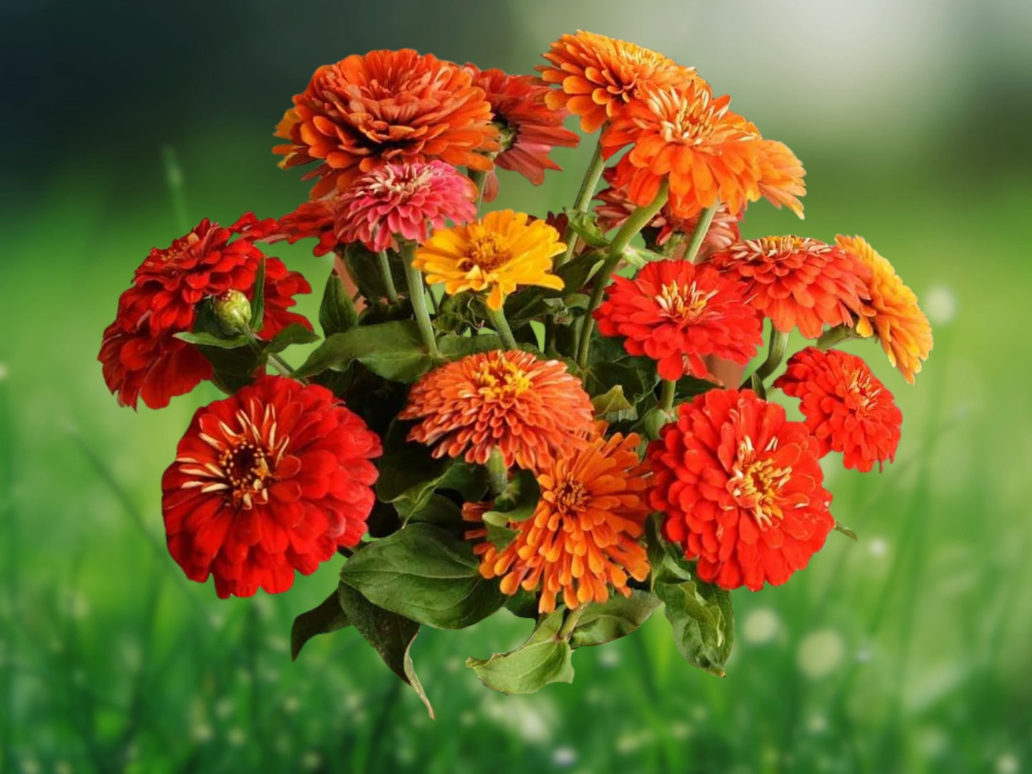 100 California Giant Zinnia Seeds | Heirloom Non-GMO | Fast Shipping