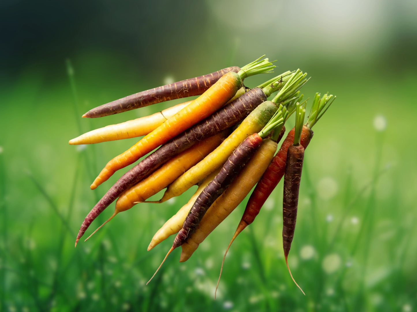 25-35 Rainbow Carrot Seeds Heirloom NON-GMO Fast Shipping