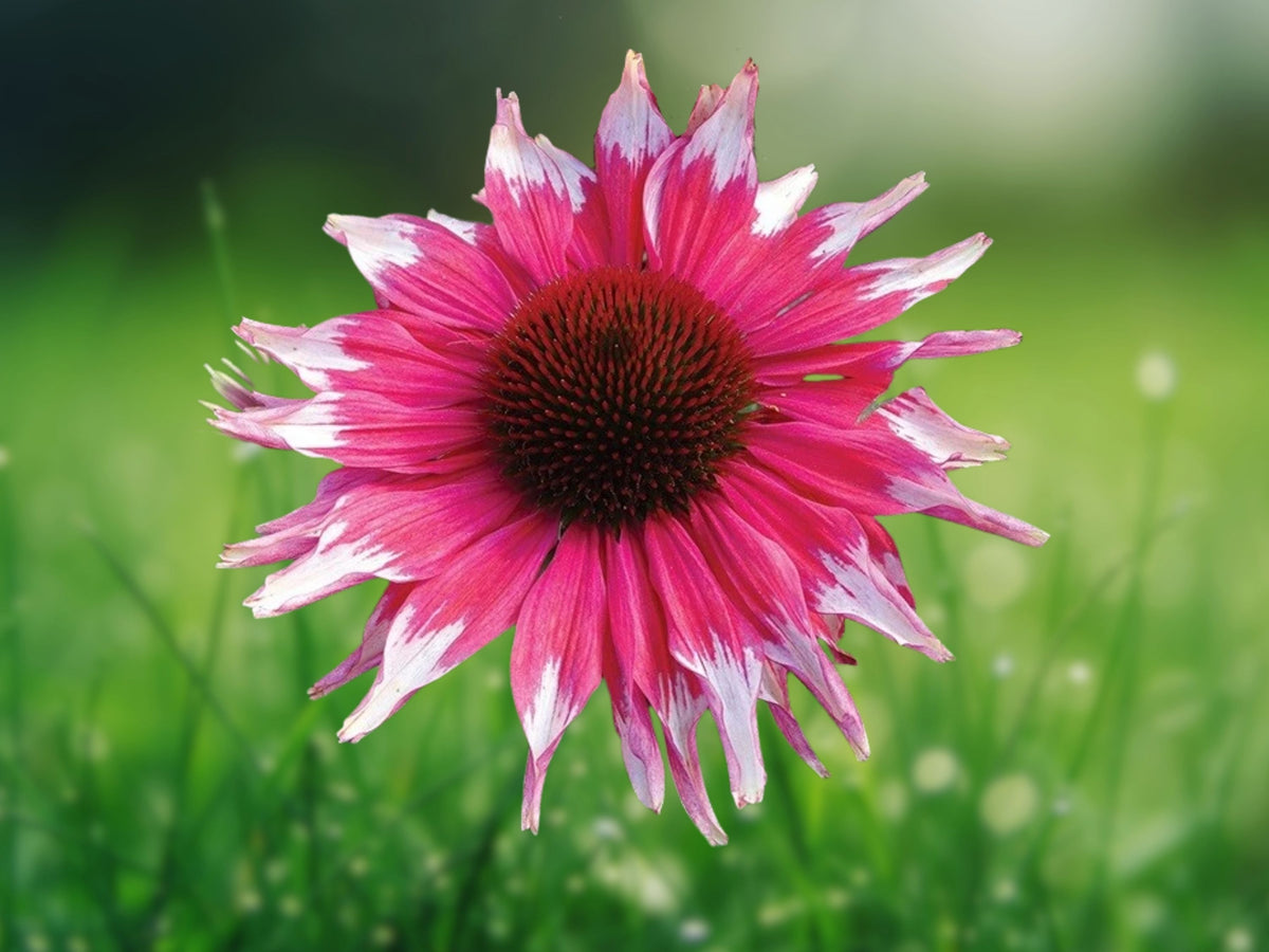50 Pink White Coneflower Seeds – Echinacea Perennial Flower Seeds for Planting