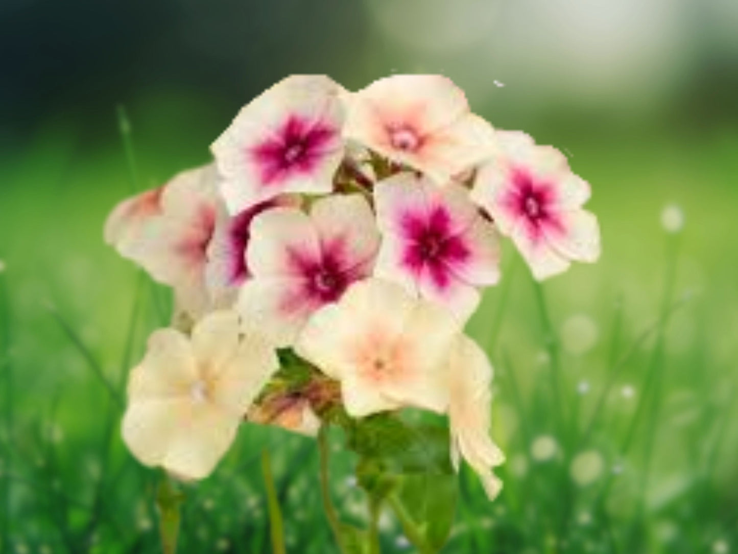 50 Yellow Pink Phlox Seeds, Perennial Flower Seeds, Blooming Garden Flowers