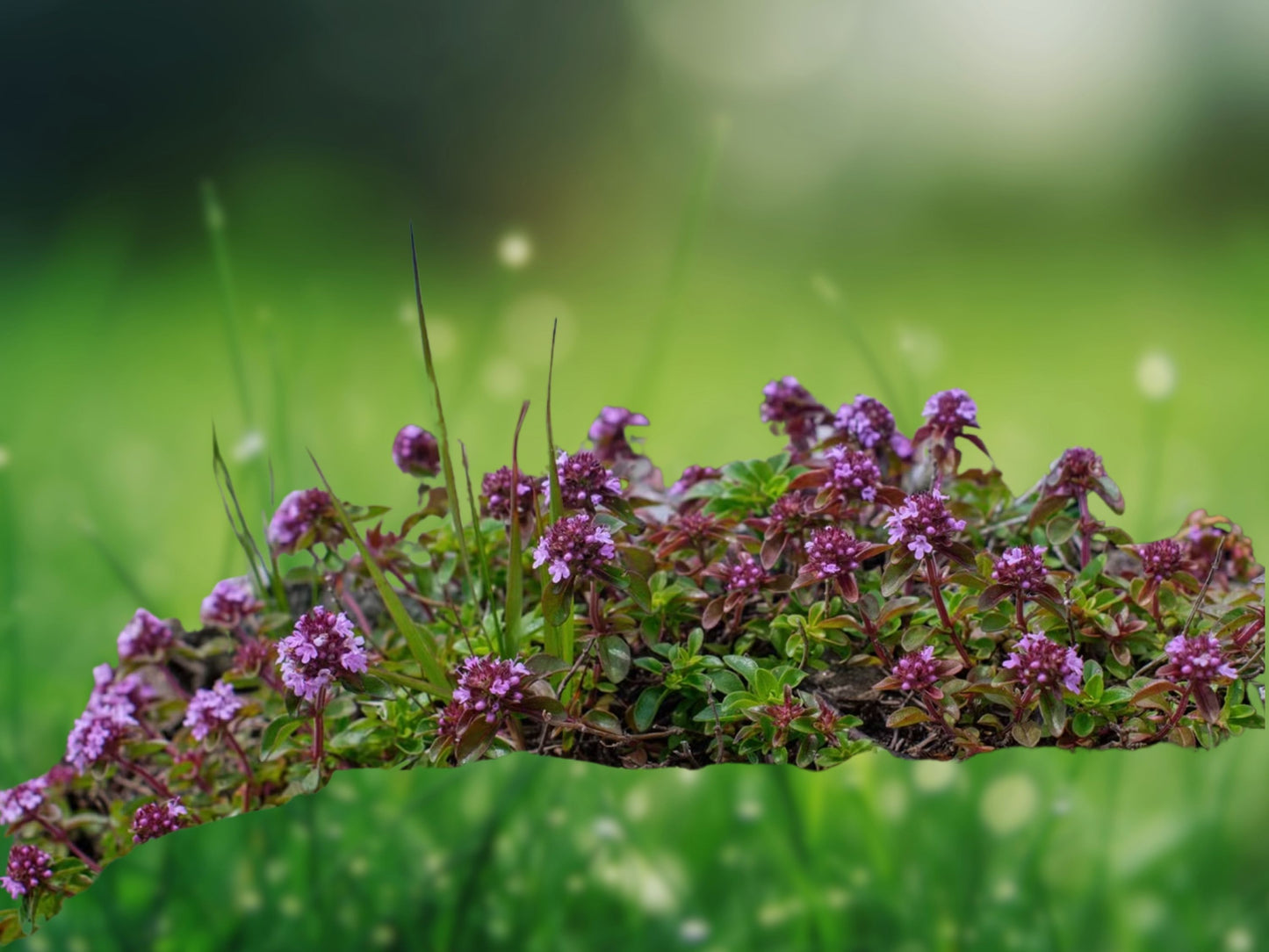 100 Creeping Thyme Seeds, Pink Purple Ground Cover, Perennial Herb, Fragrant Thymus Serpyllum