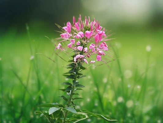 100 Pink Punch Spider Seeds Cleome Spinosa Perennial Flower Bee Attractor