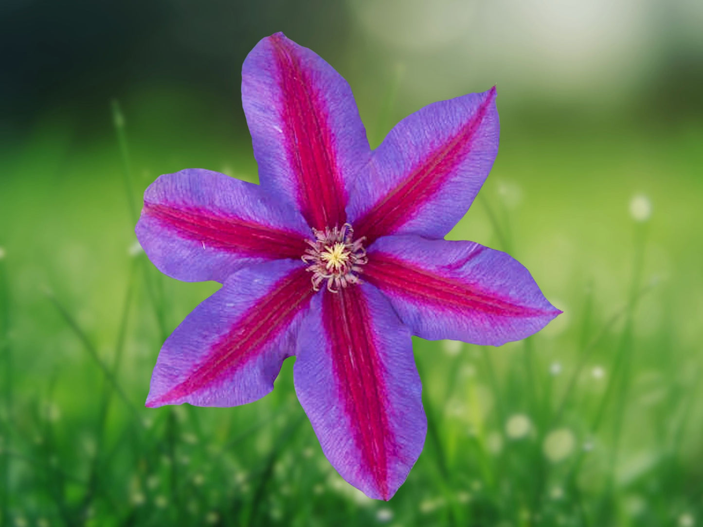 25 Purple Red Clematis Seeds | Large Bloom Climbing Perennial Flower Vine