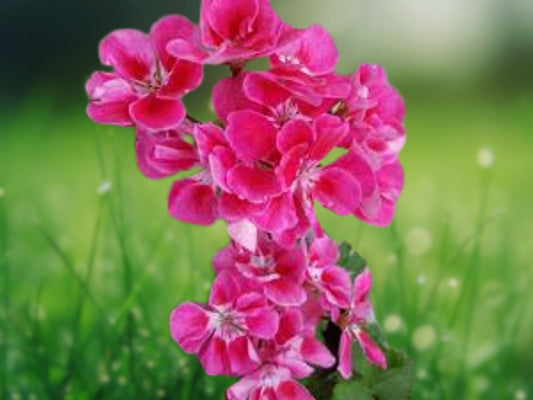 10 Bright Pink Geranium Seeds Trailing Ivy Geranium Hanging Basket Perennial Flowers