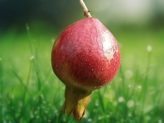 1 Live Pomegranate 'Wonderful' Plant - Punica granatum - Well-Rooted 6-8"+ in 2.5" Pot