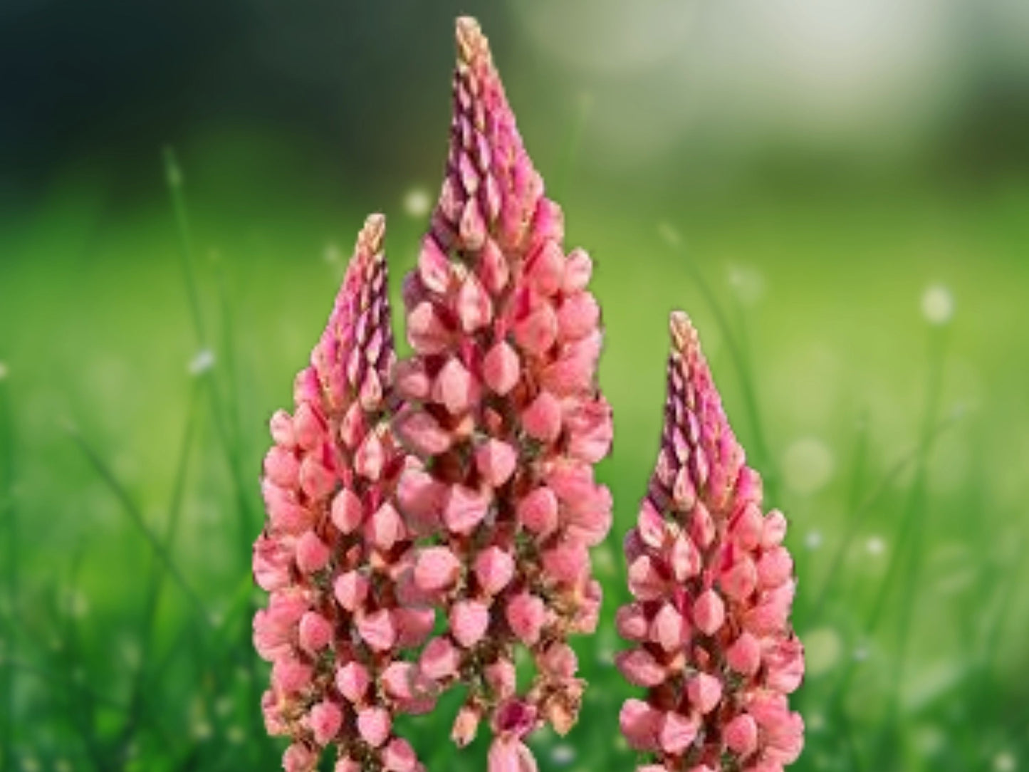 25 Pink Peach Lupine Seeds - Hardy Perennial