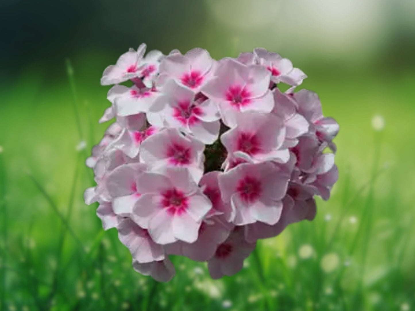 50 White Pink Phlox Seeds - Perennial Flower Garden Seeds