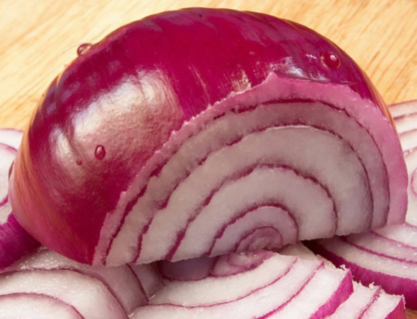 Organic Red Burgundy Sweet Onion Seeds - 400 Count - Short Day Variety for Spring & Fall Vegetable Garden